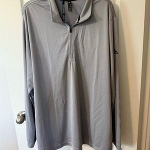 Adidas Gray Lightweight Shirt Jacket